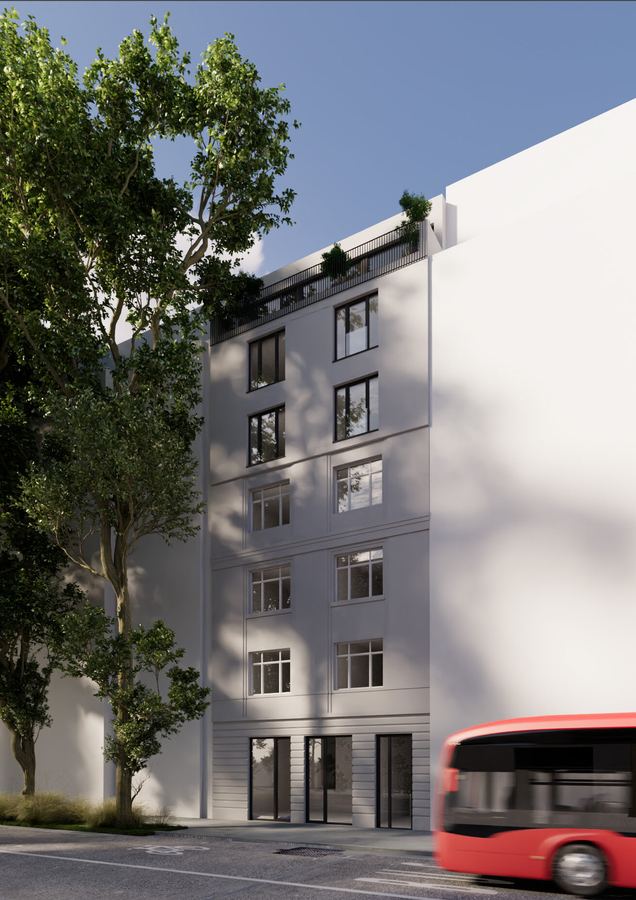 Záhradnícka 25, exteriérová vizualizácia projektu